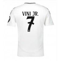 Real Madrid Vinicius Junior #7 Fotballklær Hjemmedrakt 2024-25 Kortermet